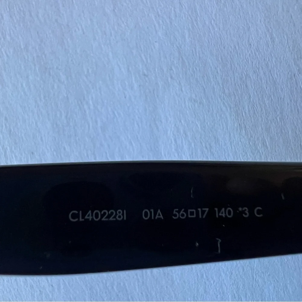 CELINE CL40228I SUNGLASSES BLACK NEW WITH CELINE CASE